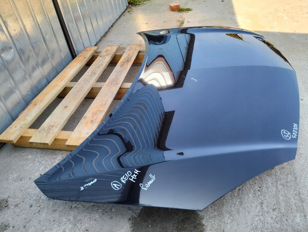 фото №4, Капот оригинал лак renault koleos i lata 2007-2011