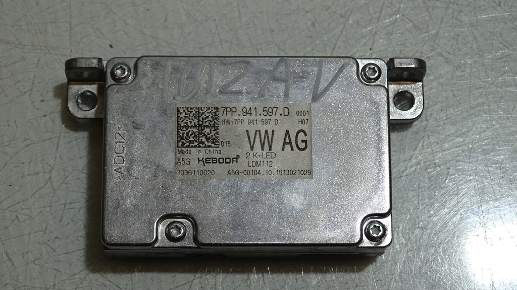 фото №1, Преобразователь skoda scala vw led