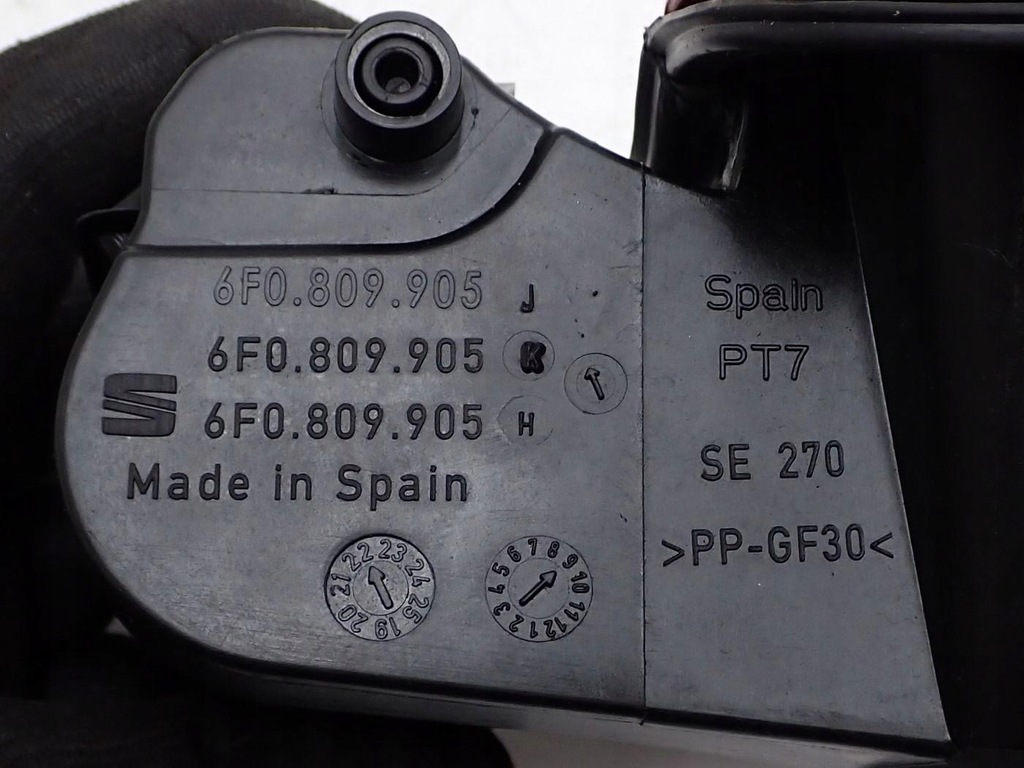 фото №10, Кришка заливної пального кришка 8v0862159a 6f0809905 seat ibiza v 6f 23r