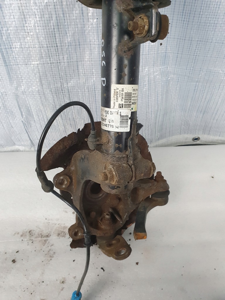 фото №6, Mini cooper s r56 амортизаторна стійка поворотний кулак права