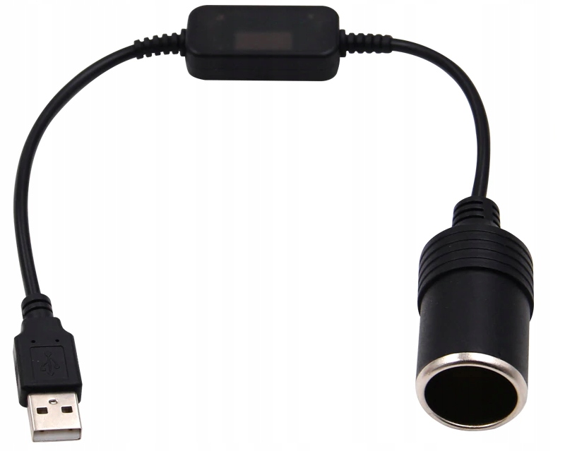 фото №2, Адаптер авто конвертер usb разъём прикуривателя