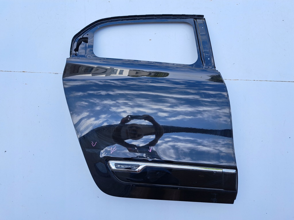 фото №1, Двері правий задня renault twingo iii 3 14-