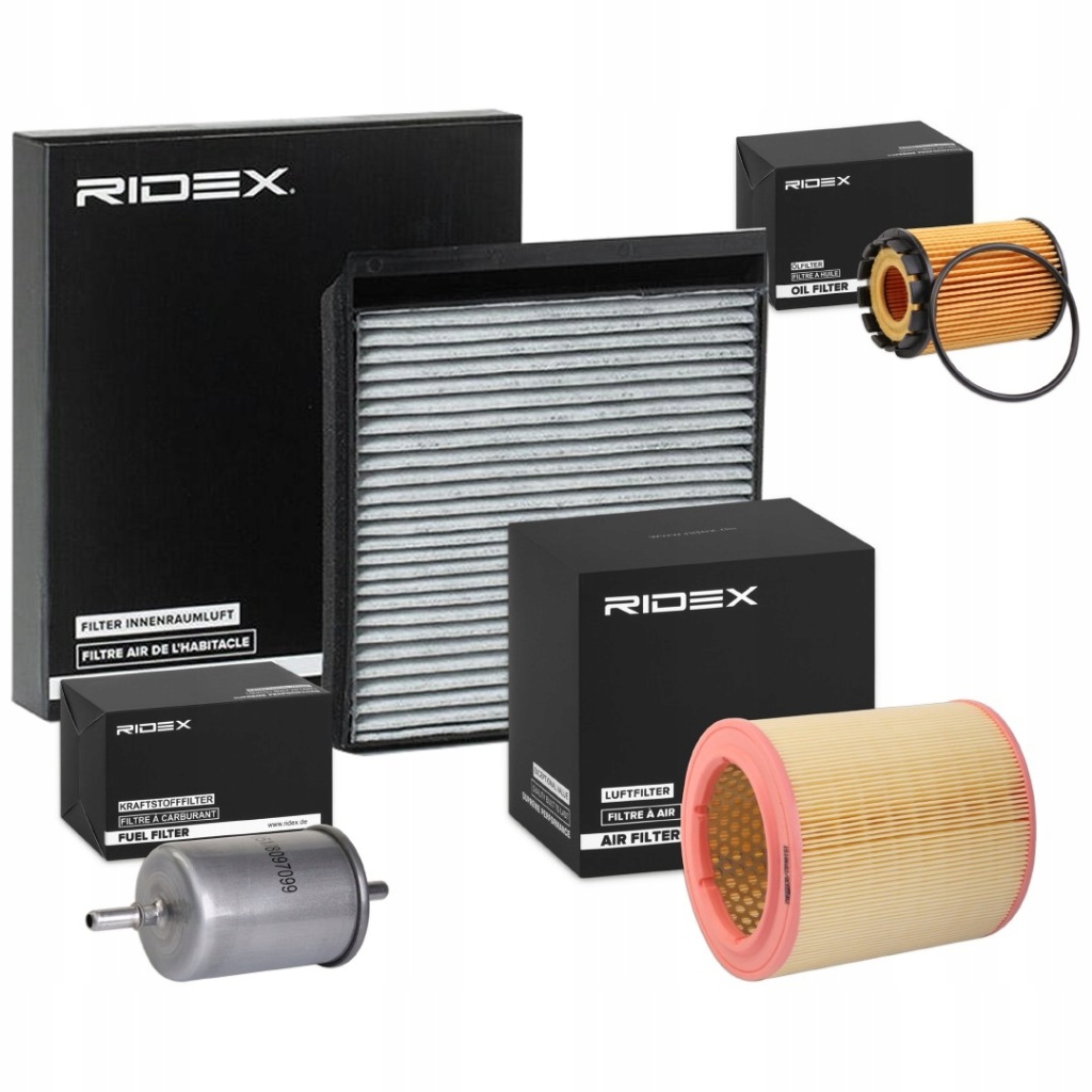 фото №1, Набор фильтров ridex 4055f29241 pasuje do peugeot partner combispace 5f