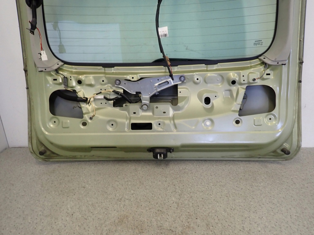 фото №10, Nissan note e11 06-12 кришка багажника багажника скло задня jab