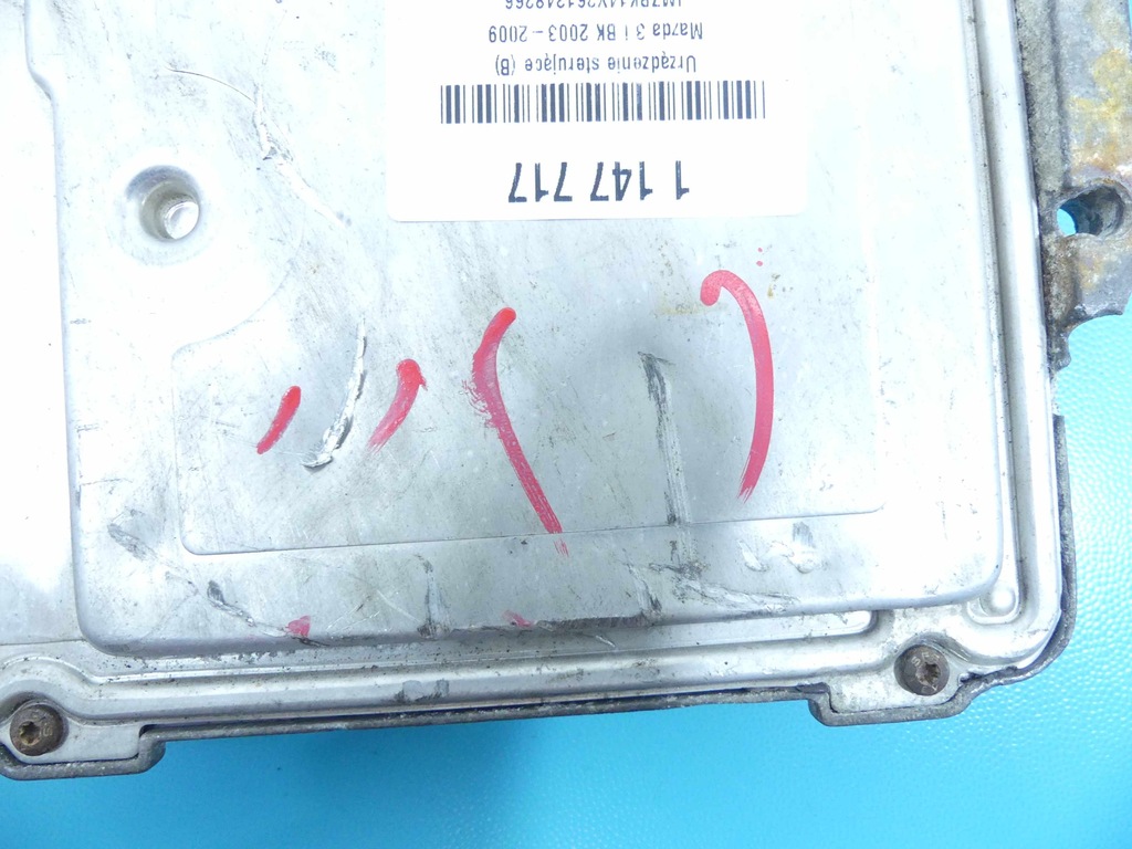 фото №6, Бортовий комп'ютер набір mazda 3 bk 4m61-12a650-bc 1.6 citd