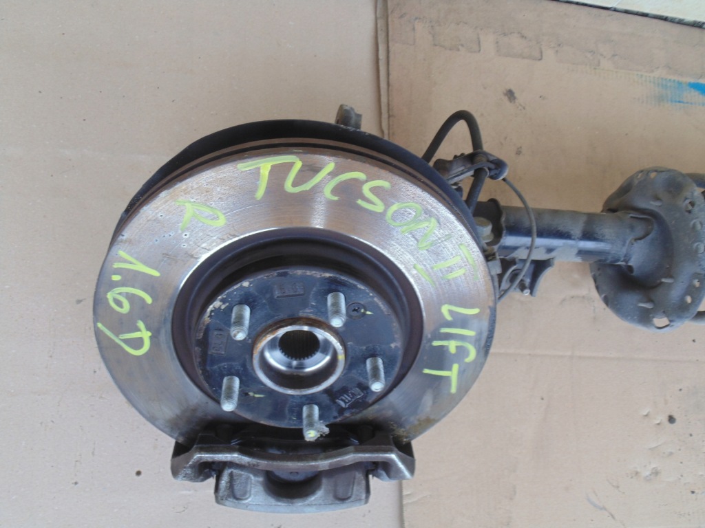 фото №2, Поворотный кулак комплектная правая tucson ii lift 1.6 crdi