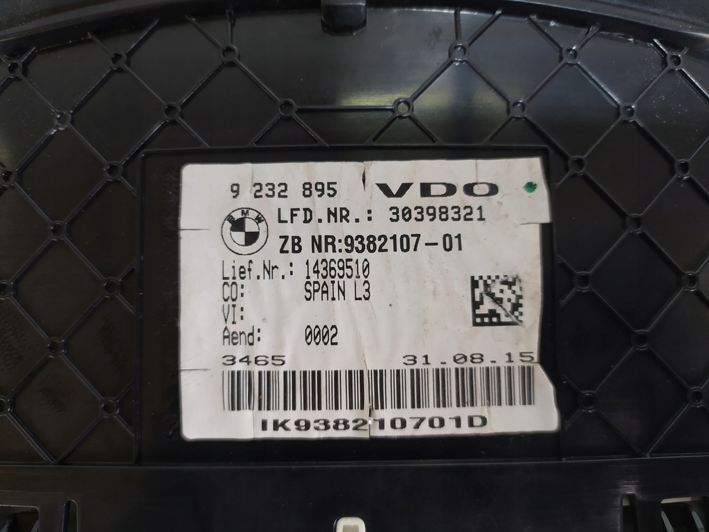 фото №6, Bmw 4 f36 lift счетчик приборы 9382107