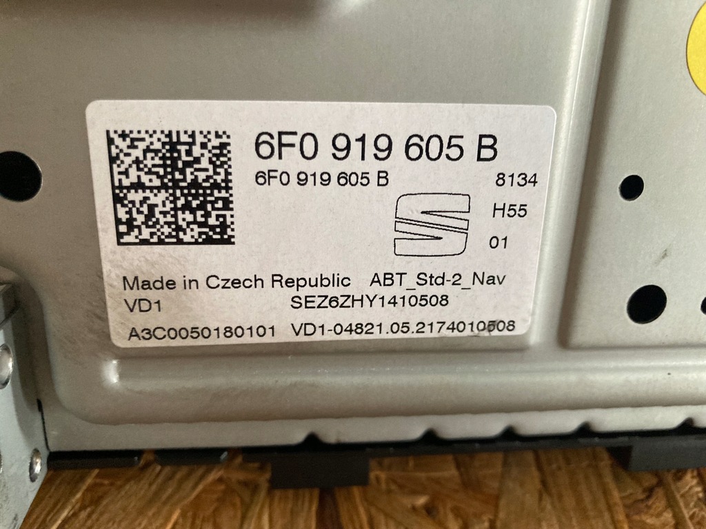 фото №7, Ibiza arona дисплей экран навигации 6f0919605b