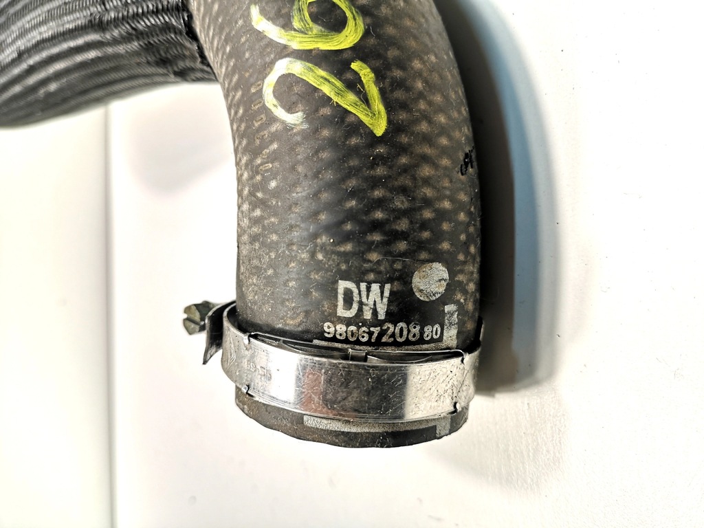 фото №3, Toyota proace 2 peugeot expert iii труба wąż воздуха 9806720880 2,0d