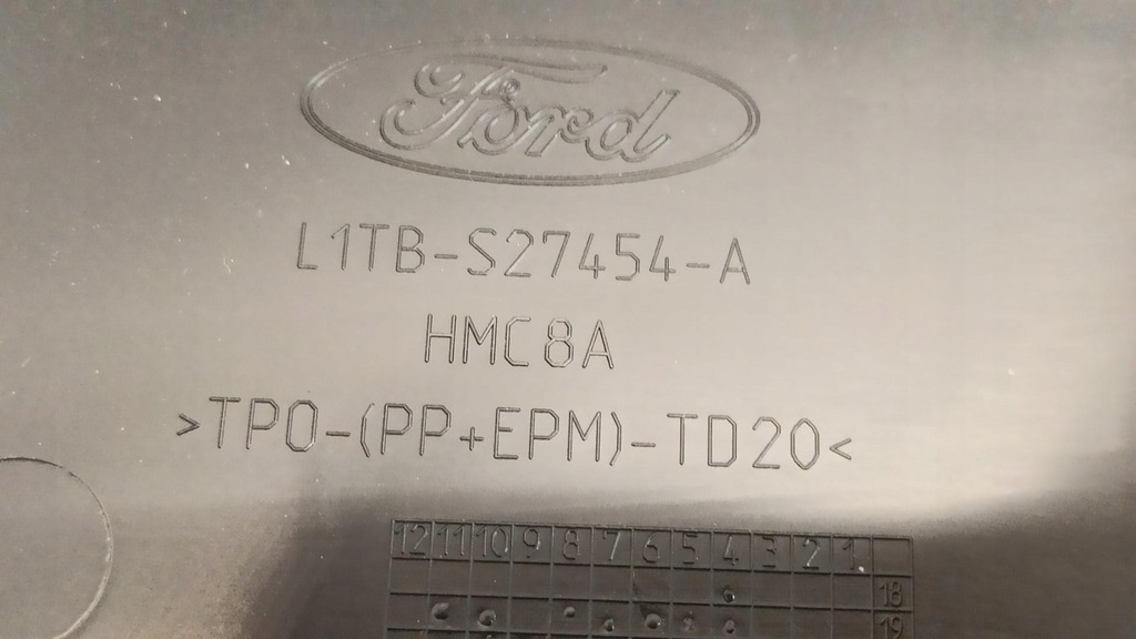 фото №6, Ford puma mk2 обшивка двері правий задня l1tb-s27454-a