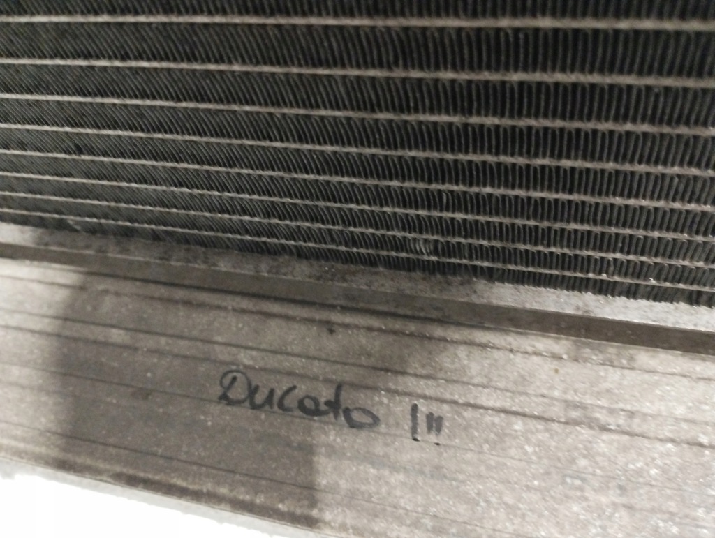 Fiat ducato iii радиатор + вентилятор с Разборки