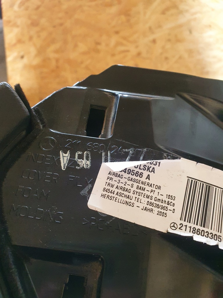 фото №9, Бардачок пасажира mercedes-benz оригінальний номер 2116802487