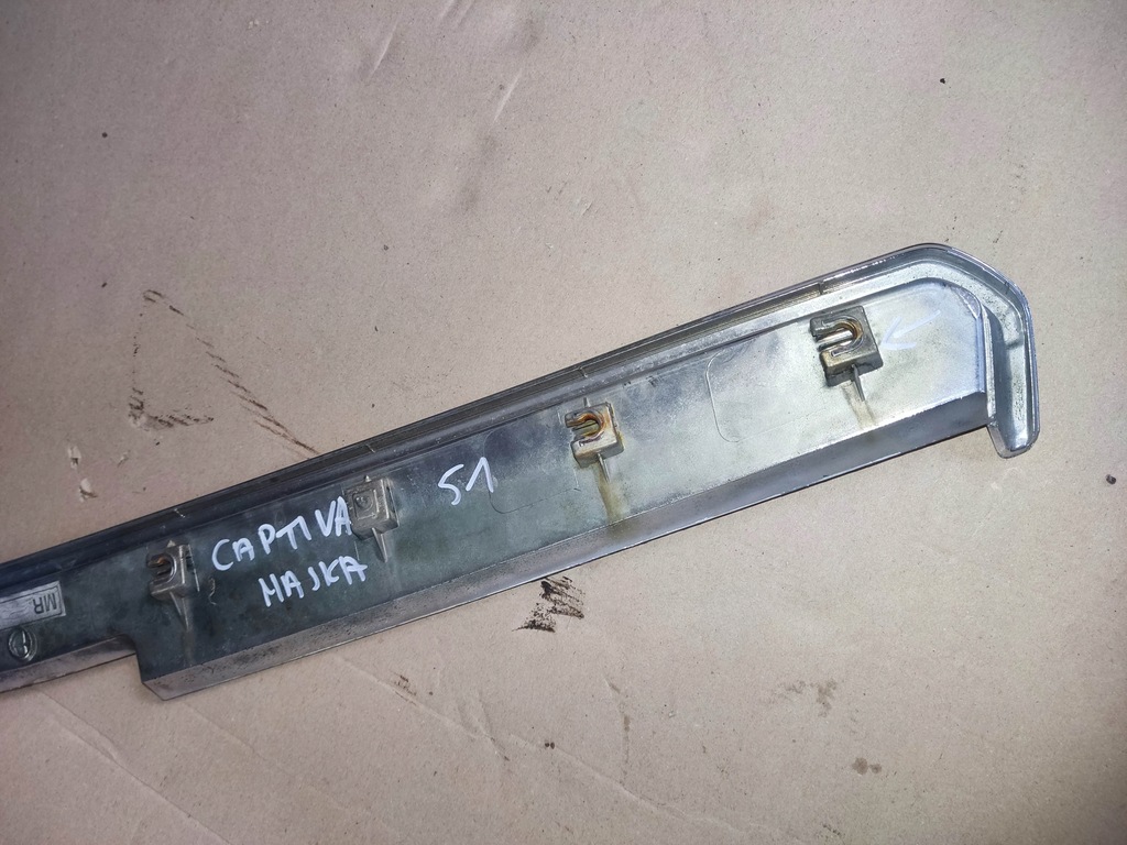 фото №9, Решітка радіатора хром капот chevrolet captiva i 06-10