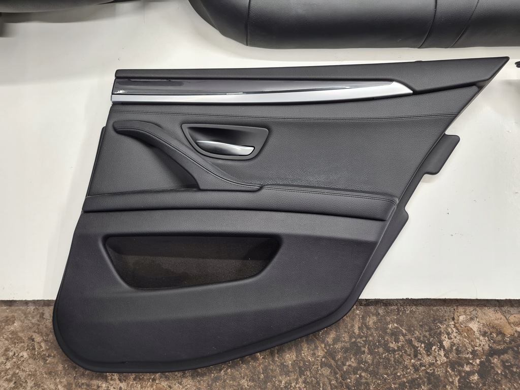 фото №15, Bmw 5 f10 сидіння заднє сидіння обшивки шкіра підігрів