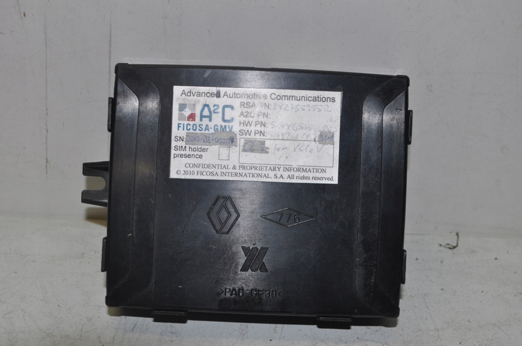 фото №1, Модуль комфорта renault kangoo iii zoe