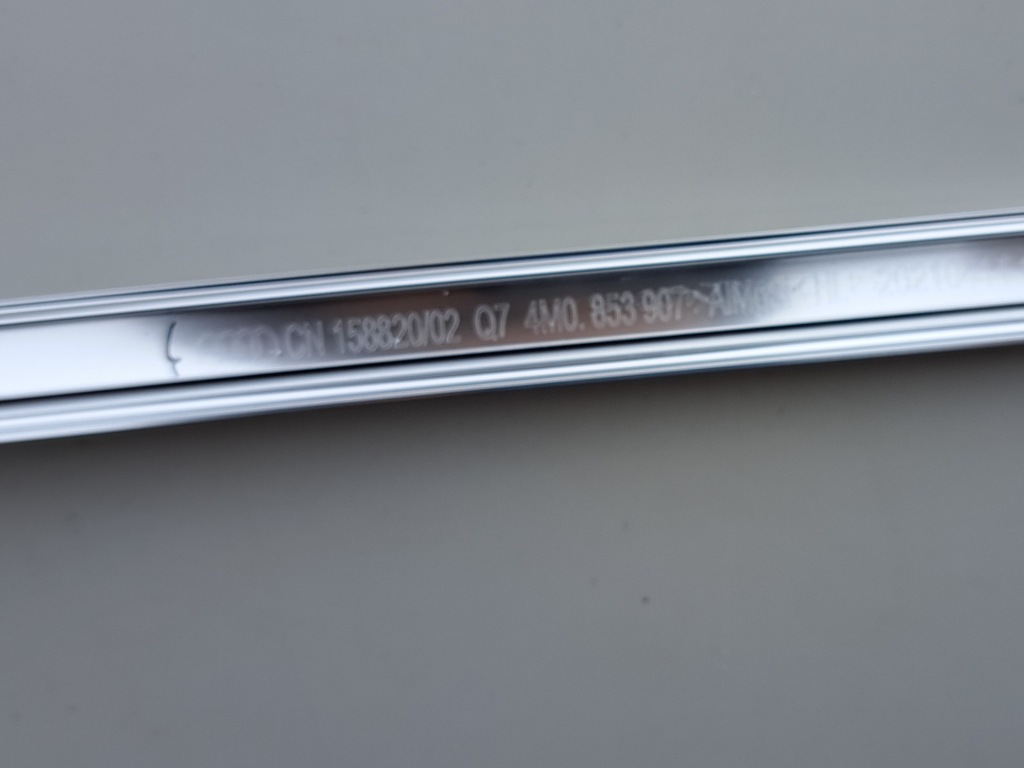 фото №10, Audi q7 sq7 молдинг дверь хром 4m0853907c