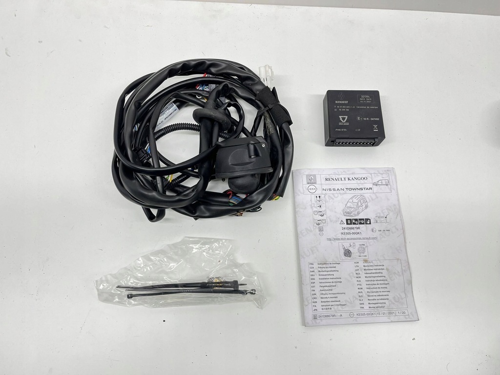 фото №1, Джгут + модуль фаркоп do renault kangoo iii townstar 2021- 241d886679r