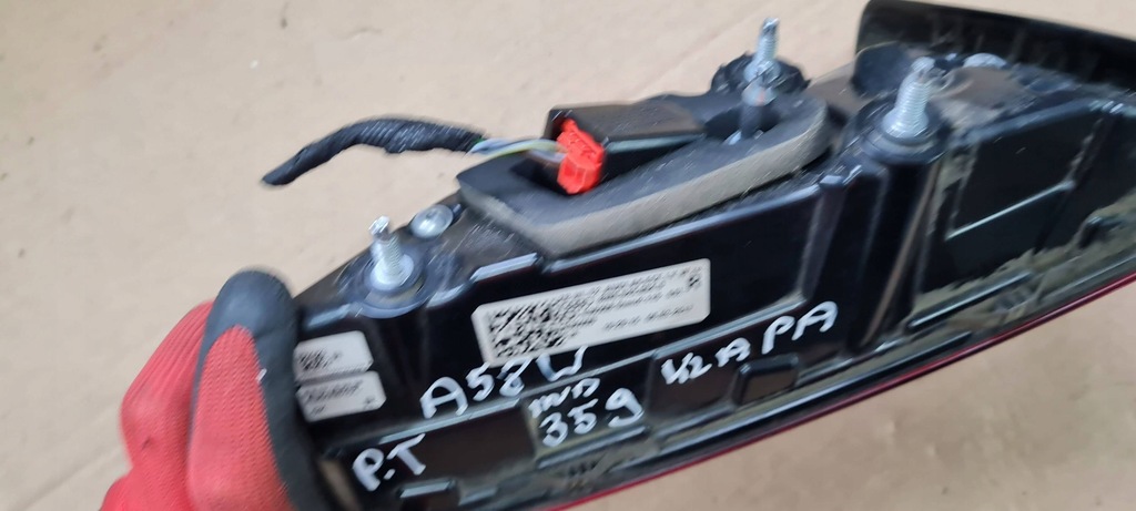 фото №8, A5 8w лампа правая правый задняя w крышка 8w6945094d