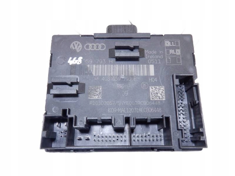 фото №1, Audi a6 c7 блок управления модуль дверь перед 4g8959793h