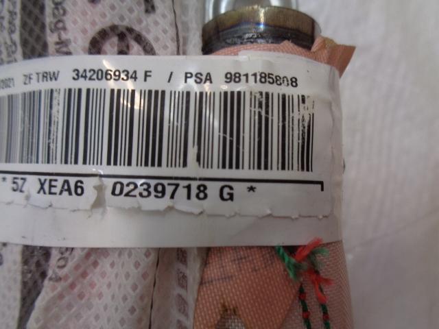 фото №9, Citroen c3 iii lift шторка безпеки air bag подушка сидіння kpl ліва