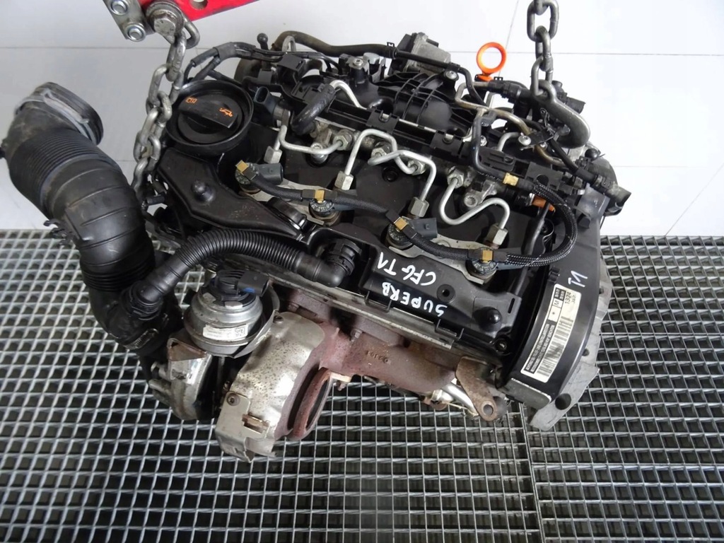 фото №13, Двигун kompletny обладнання wryski turbo cfg skoda superb ii 2.0 tdi passat b7