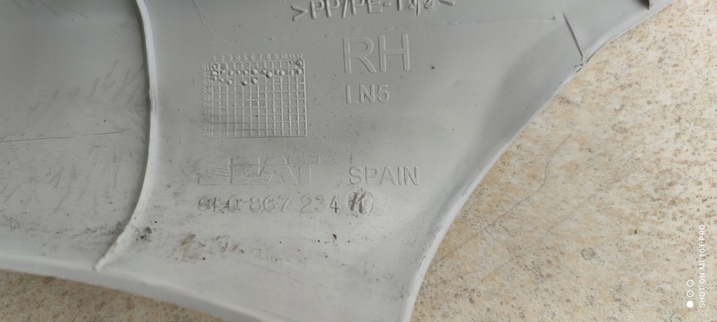 фото №6, Обшивка стойка правый перед ibiza iii 6l0867234