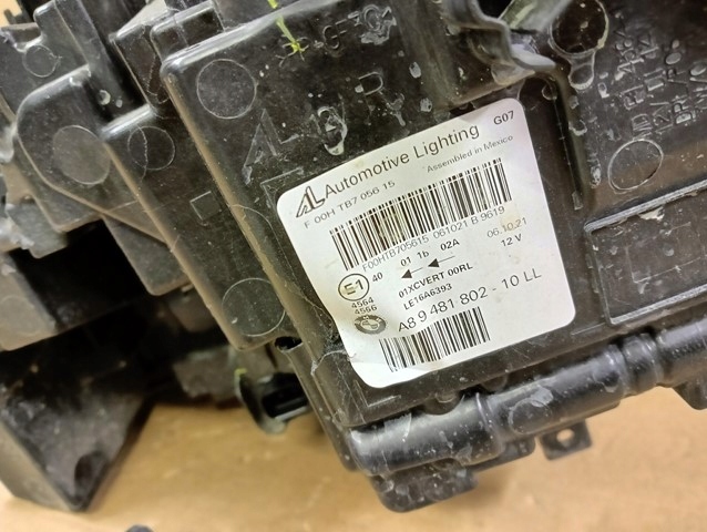 фото №10, Лампа права правий full led bmw x7 f07 laser 19-