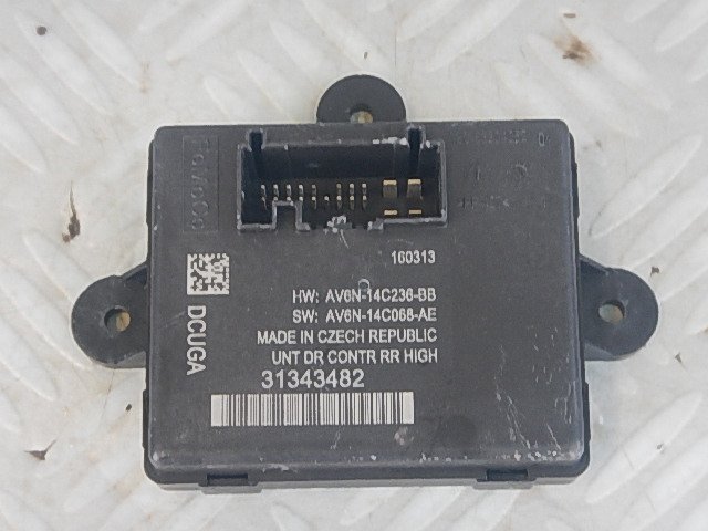 фото №1, Volvo s60 v60 модуль блок керування двері лівий задня