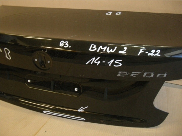 фото №2, Bmw 2 f22 крышка багажника задняя