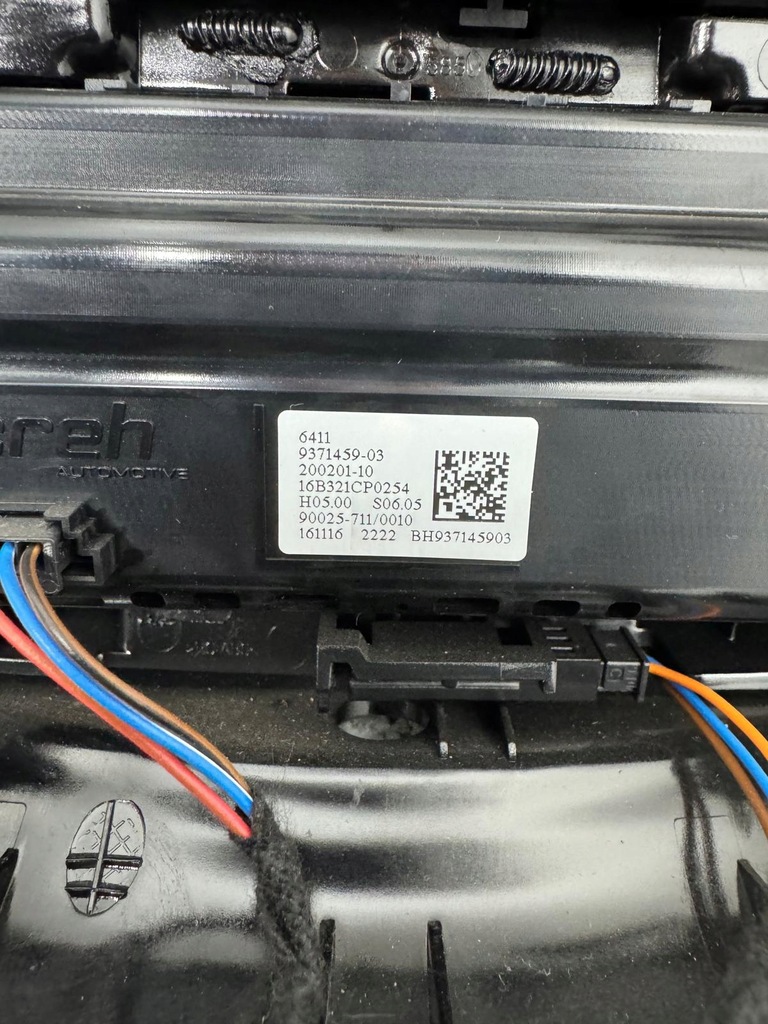 фото №4, Панель радіо обдув bmw x1 f48 2015-2018 9371455-06