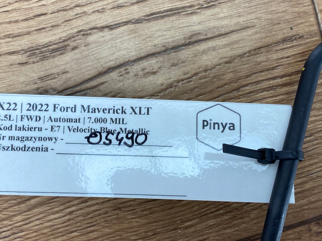 фото №6, Шланг тормозной ford maverick 2022+ usa