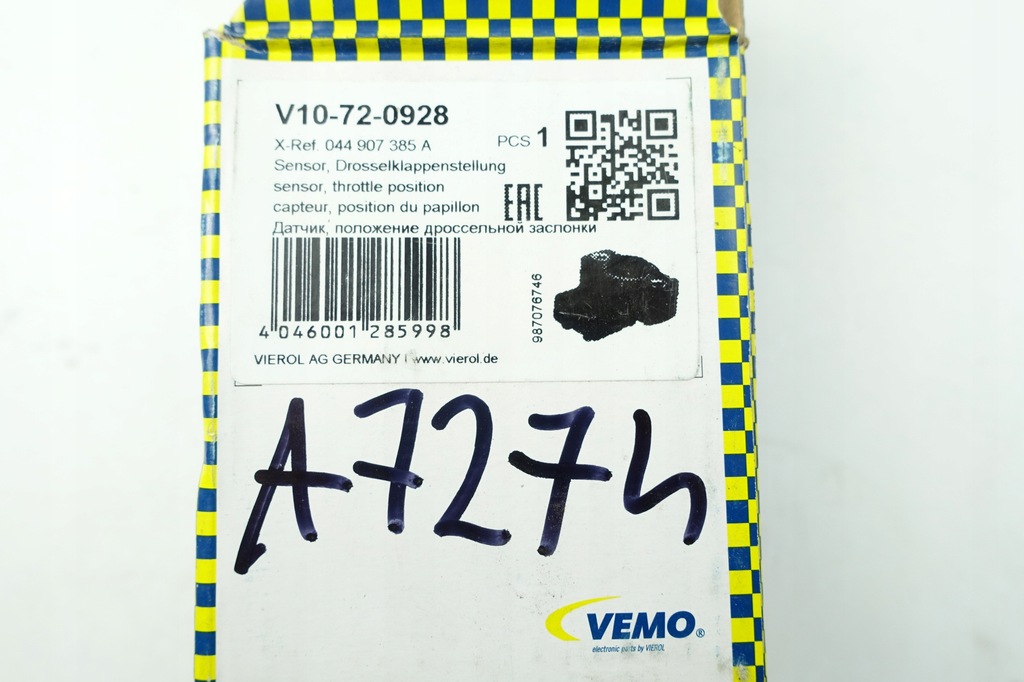 фото №10, Датчик положення дросель