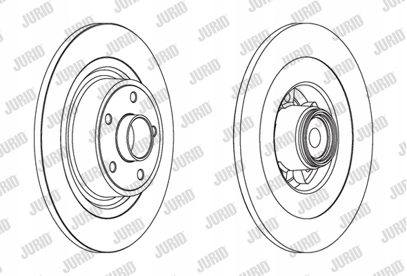 фото №3, Гальмівні диски гальмівні колодки задня jurid renault vel satis