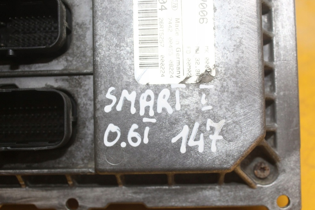 фото №7, Бортовий комп'ютер блок керування двигуна smart fortwo 0.6 t 0003107v006
