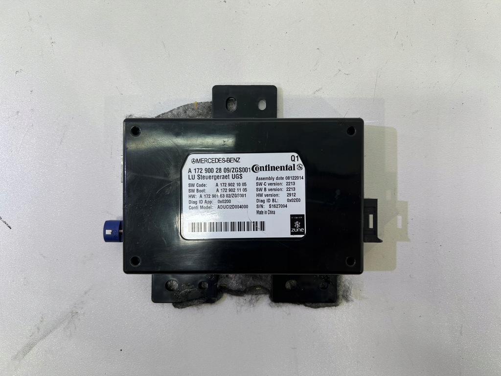 фото №1, Mercedes a1729002809 модуль блок управления круиз-контроль