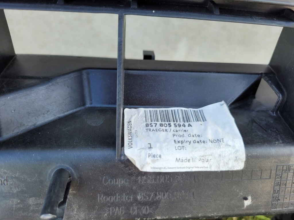 фото №6, Audi tt iii 8s 8s8 14-24 усилитель передний pas передний 8s8805594a