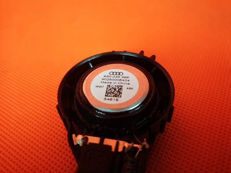 фото №6, Динамік високочастотний audi оригінальний номер 8s0035399