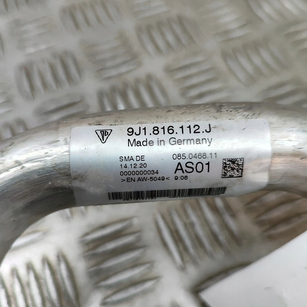 фото №8, Audi e-tron gt 2022 wąż / шланг кондиціонера a/c