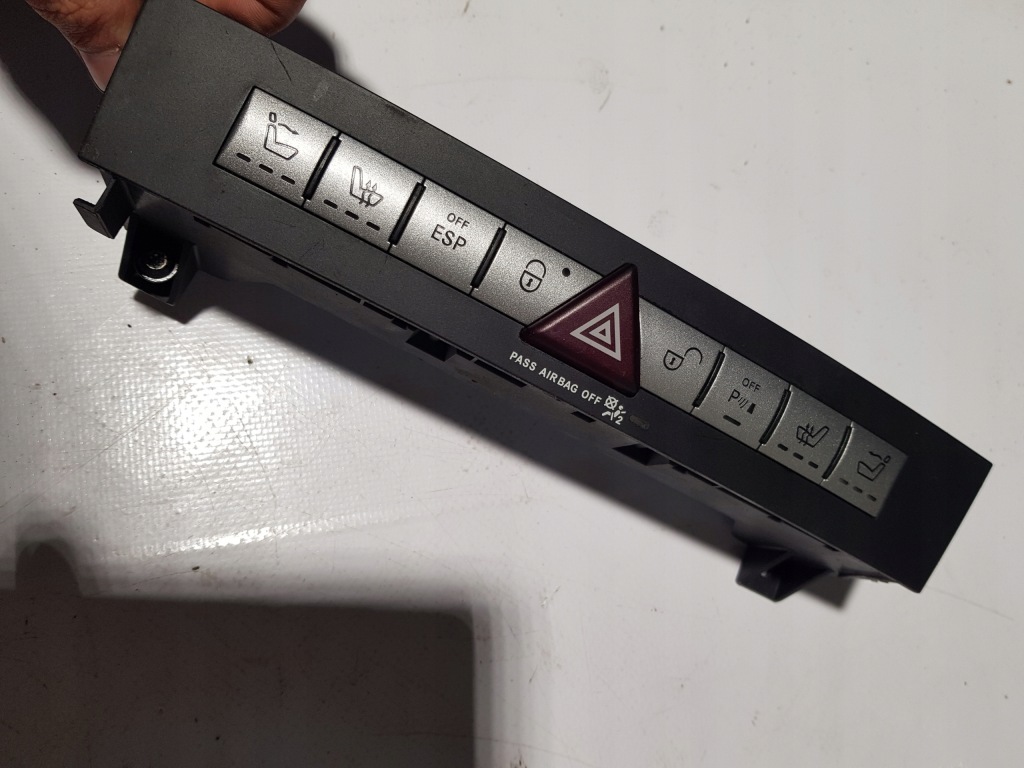 фото №1, Панель світла аварійних esp сидінь mercedes slk r171 w171