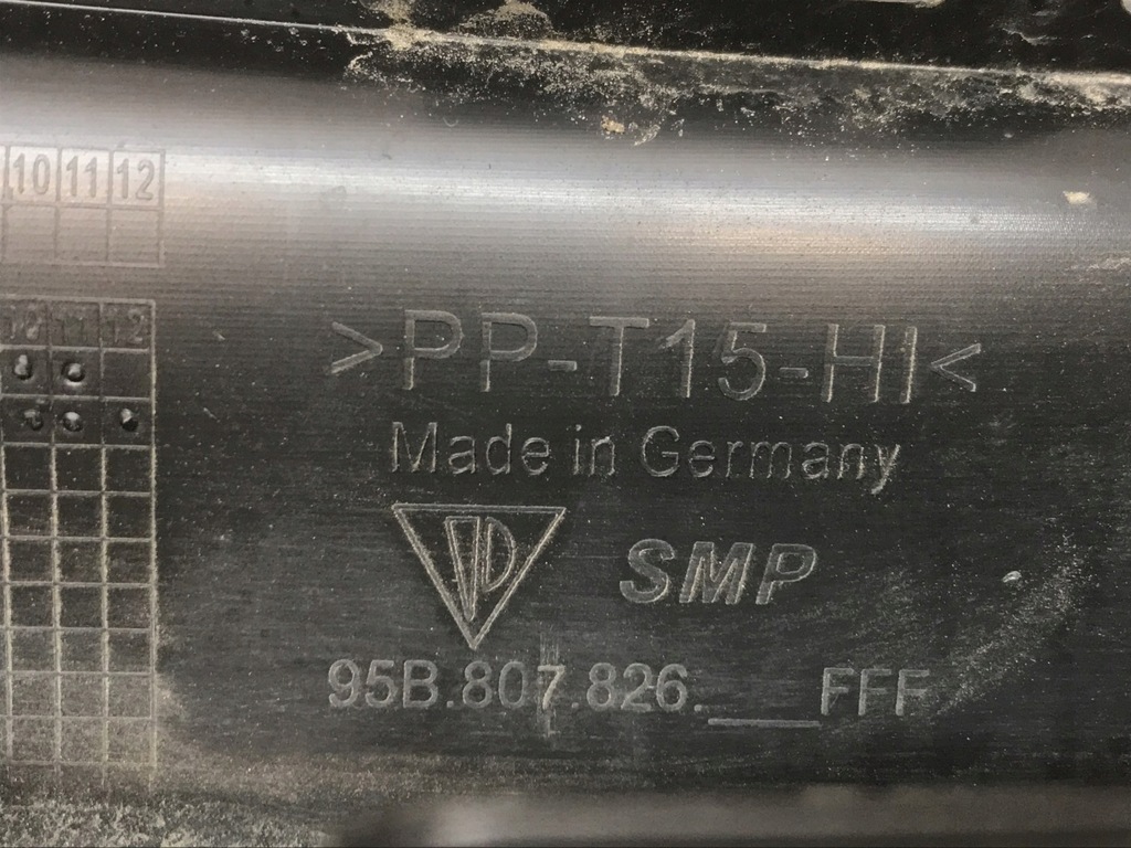 фото №13, Спойлер накладка перед porsche macan lift 95b807826