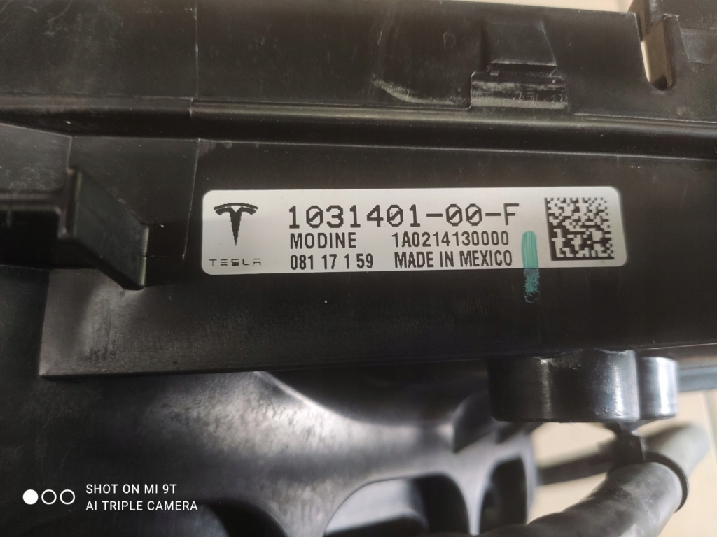 фото №3, Tesla model x вентилятор