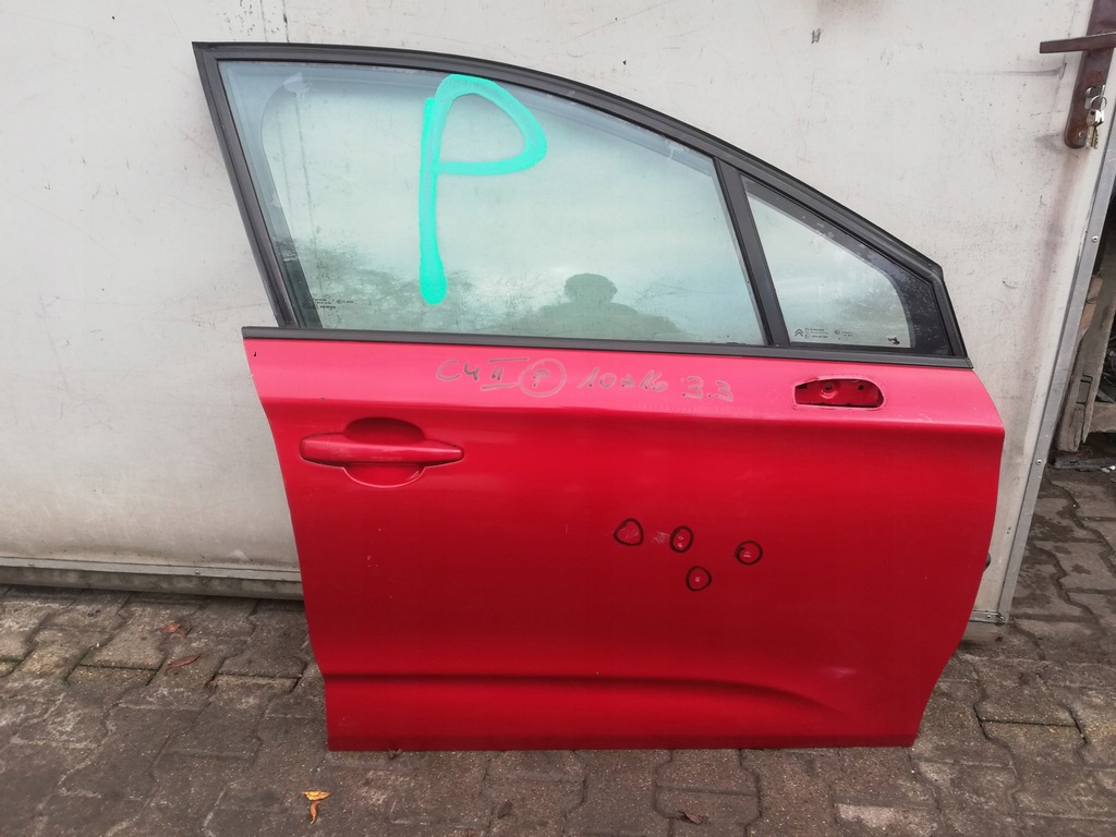 фото №1, Дверь передние правое citroen c4 ii 10-