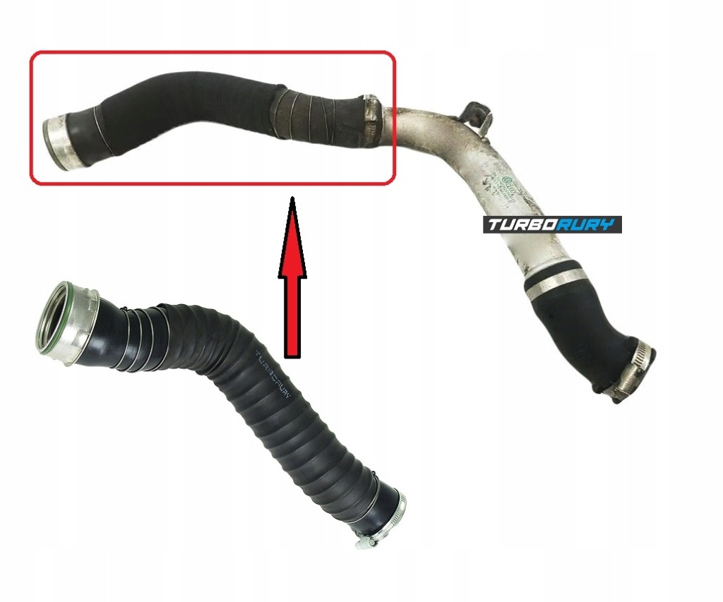 фото №7, Шланг труба патрубок turbo інтеркулер audi q7 4lb 4.2 tdi 7l8145968a