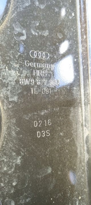 фото №14, Audi a4 b9 8w9 кришка багажника задня