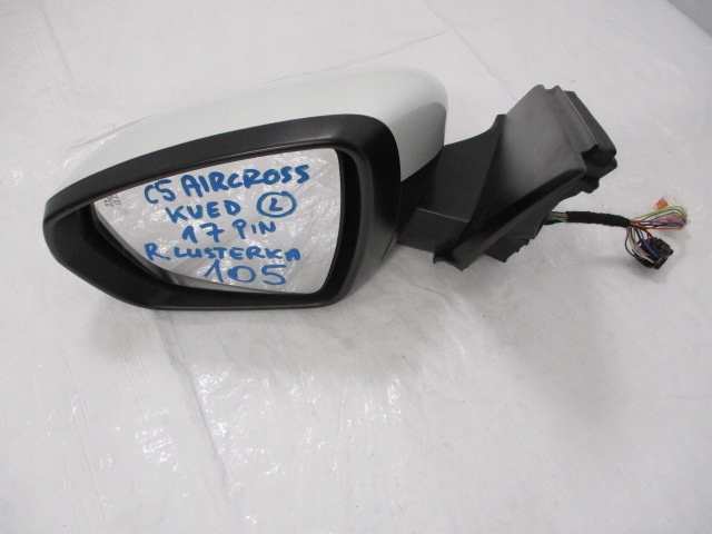 фото №12, Citroen c5 aircross дзеркало ліва 17 pin kwed асистент