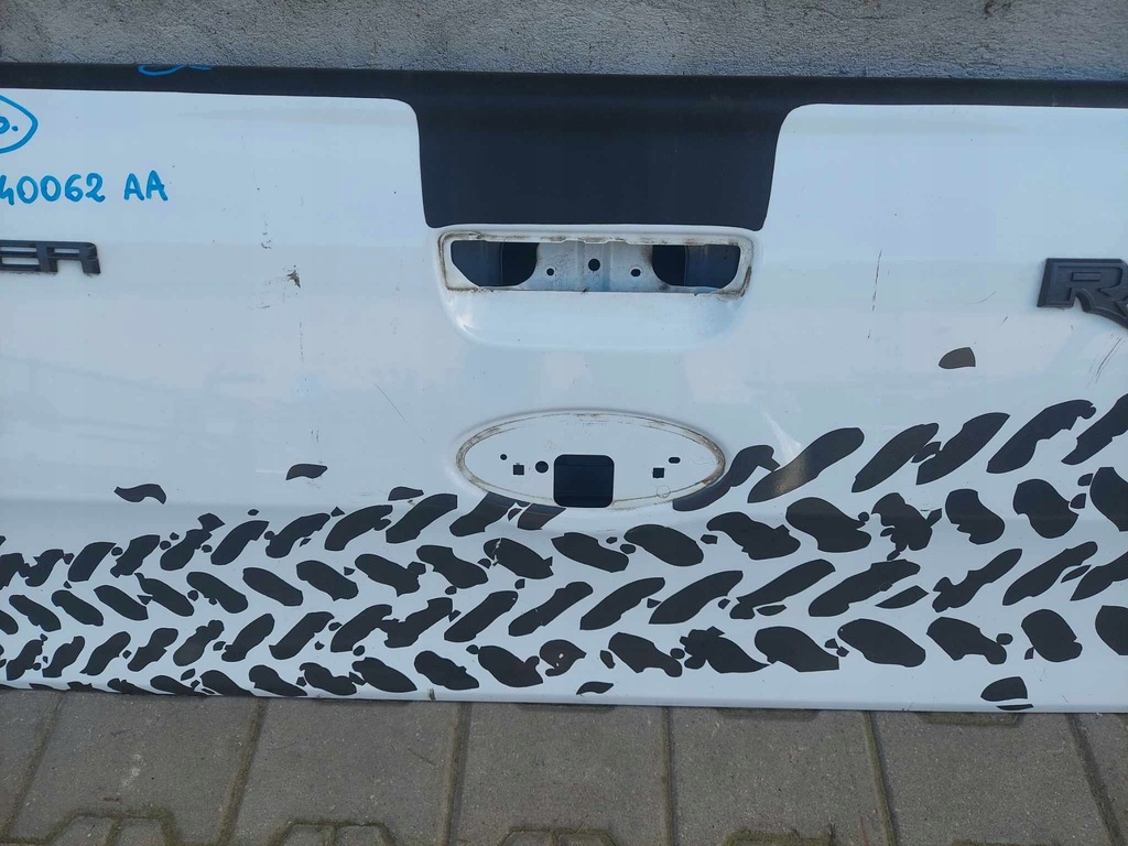 фото №3, Ford ranger 11- крышка багажника задняя задняя борт
