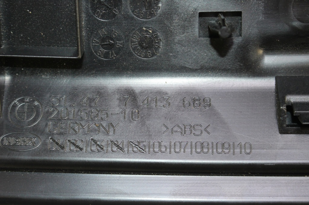 фото №9, Накладка молдинг поріг багажника bmw x1 f48 7413689