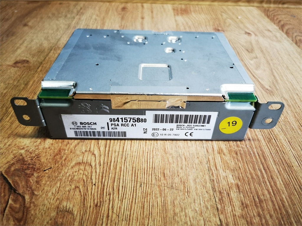 фото №1, Peugeot 208 ii 19- радио модуль радио навигации