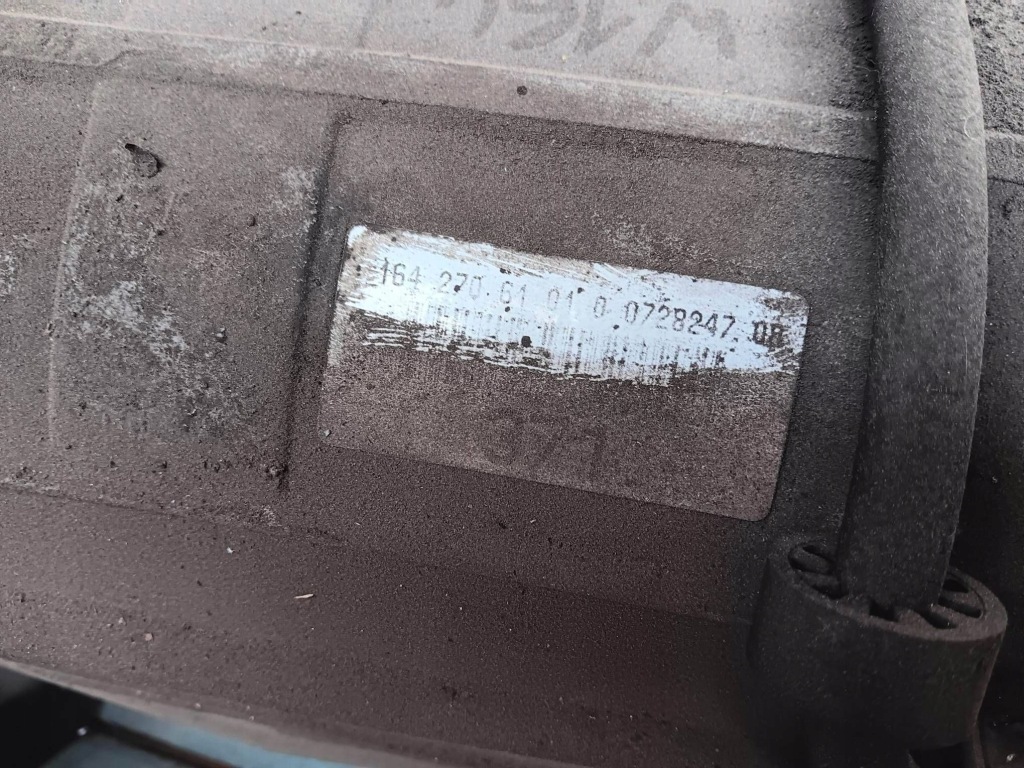 фото №7, Коробка передач передач mercedes ml w164 3.0cdi a1642706101