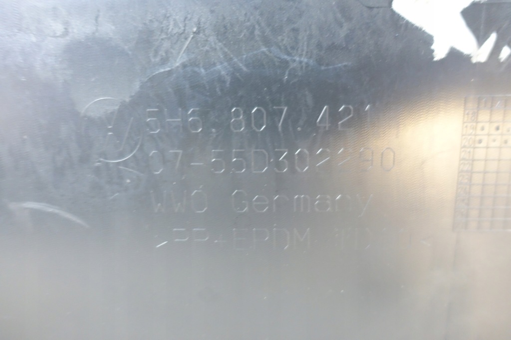 фото №11, Vw golf viii 8 hb 5h0 2019- бампер задняя задний 5h6807421